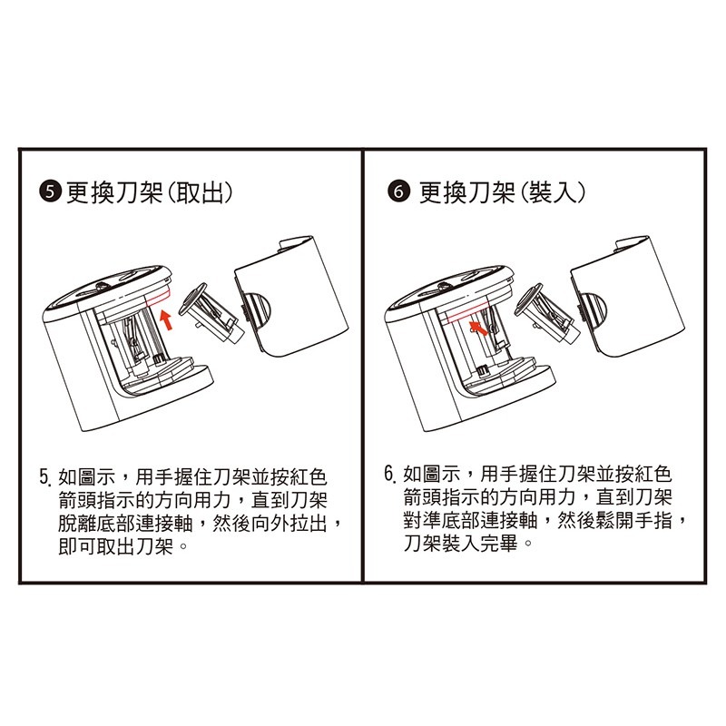 『LS王子』Tomato AS-66 大小通吃電動削筆機 / 電動削筆機 削筆機 萬事捷-細節圖4