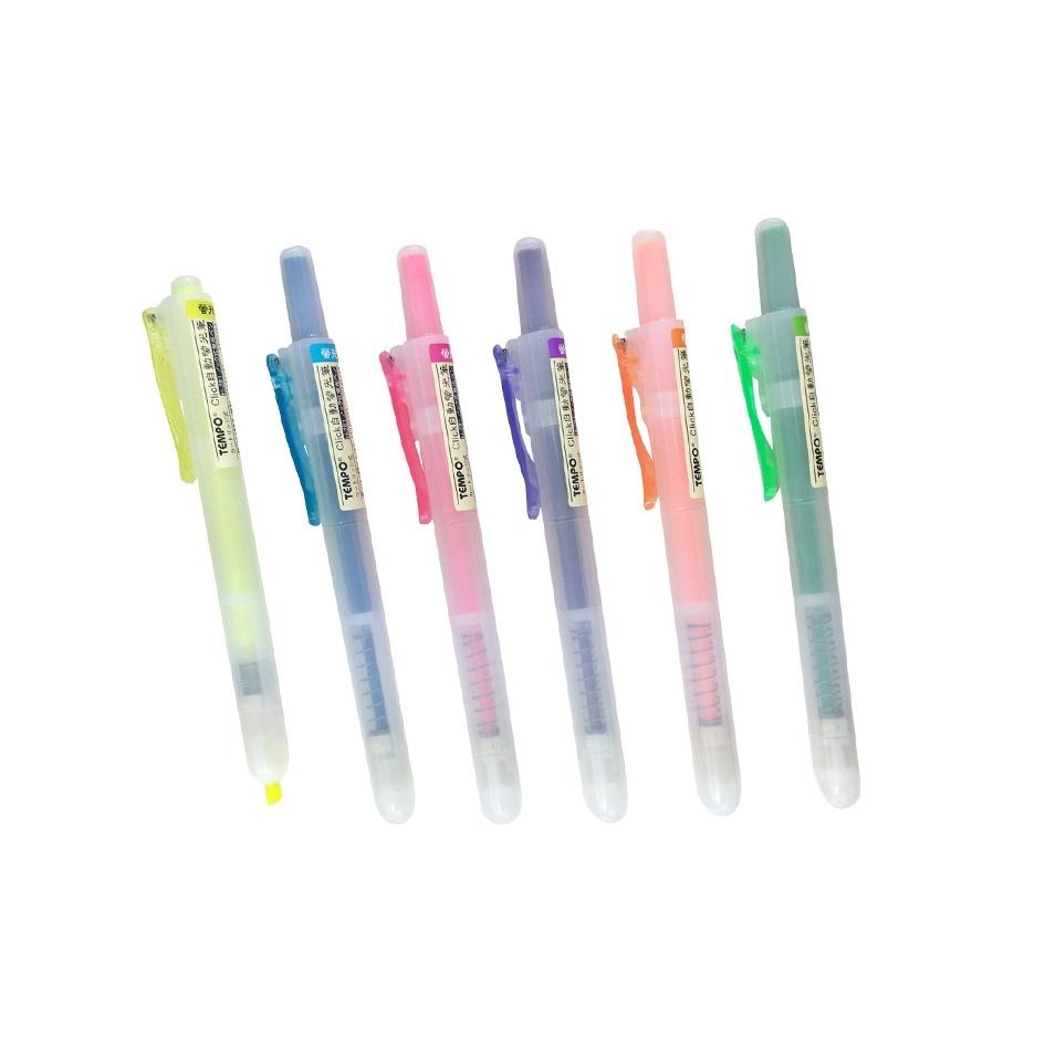 『LS王子』 SKB IK-2501 按動柔光筆 專用替芯 4mm 斜頭 按動柔光筆 專用替芯 螢光筆-細節圖8