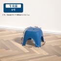 浴室小凳子 塑料板凳 兒童凳家用踩腳防滑加厚膠凳 寶寶矮凳洗澡方凳-規格圖4