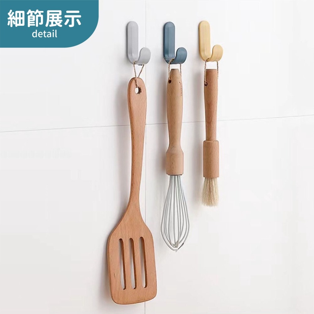 J型掛勾 北歐風 J型掛勾 無痕掛勾 免釘免鑽掛勾 黏貼掛勾 簡約掛勾 壁掛勾 掛鉤 掛鈎 掛勾-細節圖7