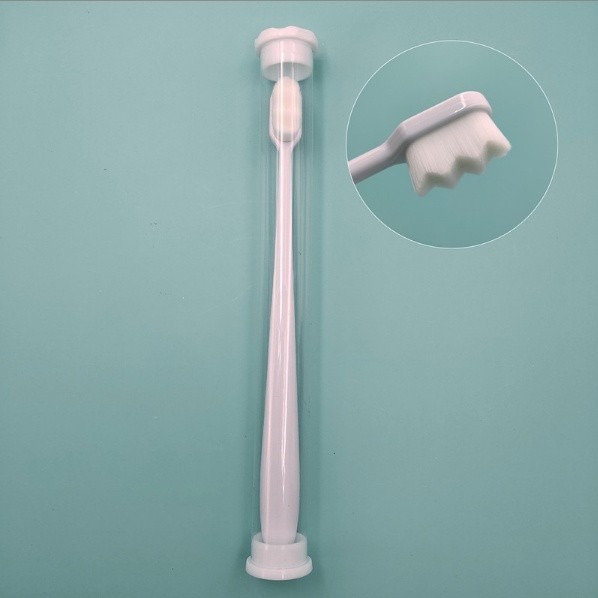 日式竹炭牙刷 素色小頭超細軟毛護理牙刷 廠家四只盒裝-細節圖8