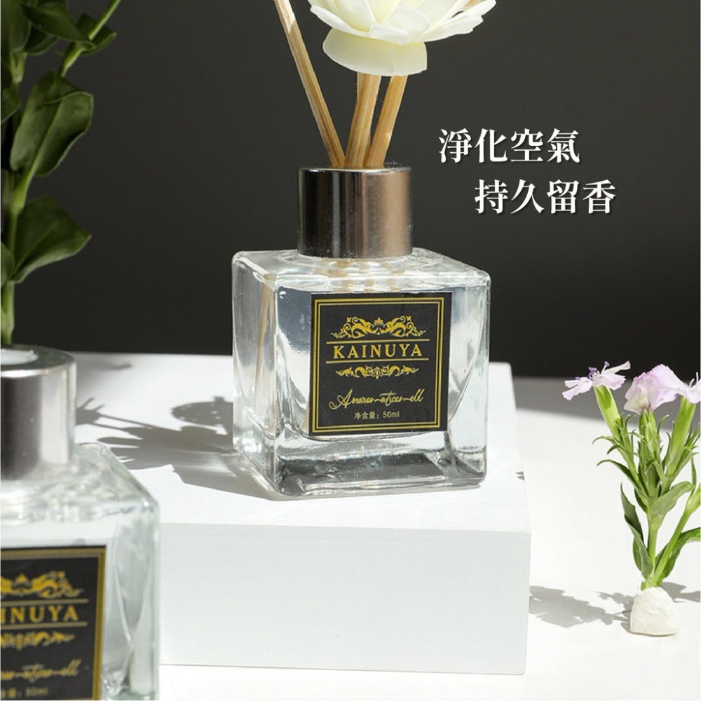 新款方形無火藤條香薰 廁所汽車 香水 除異味 空氣清新劑 香氛罐 芳香罐 擴香瓶-細節圖5