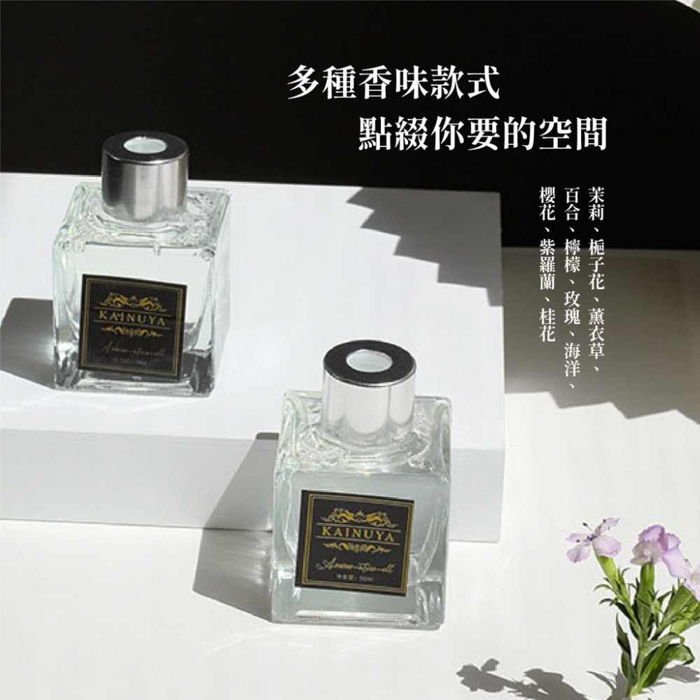 新款方形無火藤條香薰 廁所汽車 香水 除異味 空氣清新劑 香氛罐 芳香罐 擴香瓶-細節圖6