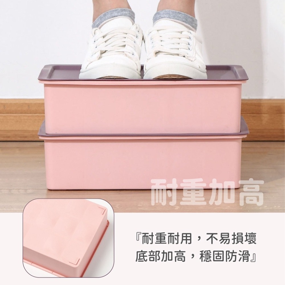 衣物收納盒 撞色加蓋收納盒 衣物分格 內衣文胸收納 襪子收納 加蓋收納盒 10格收納盒 15格收納盒 衣服收納-細節圖6