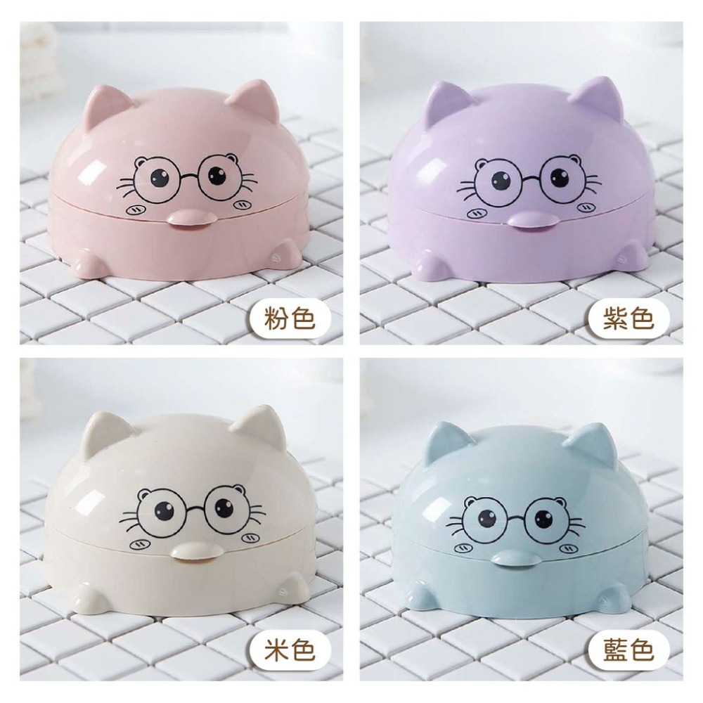 帶蓋肥皂盒 卡通香皂盒架 瀝水香皂盒 北歐款肥皂盒 肥皂盒-細節圖7