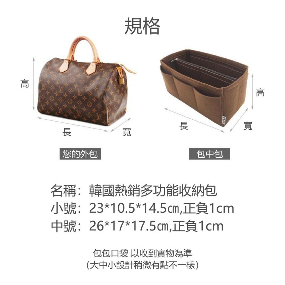 包中包 韓國熱銷多功能收納包 化妝包 韓式包中包-細節圖9