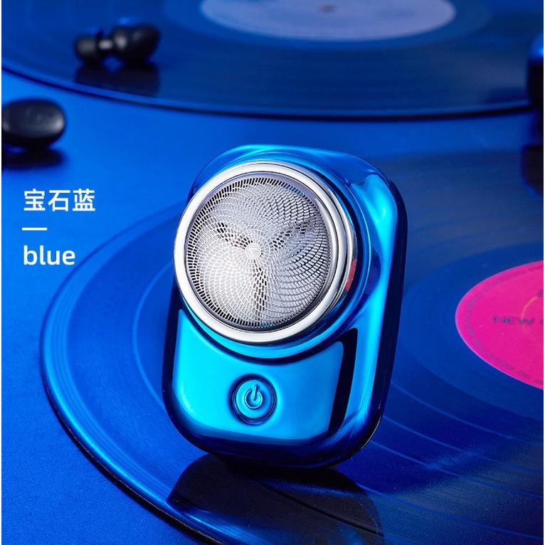 現貨 電動刮鬍刀 原石剃鬚刀 電動剃鬚刀 迷你剃鬚刀 水洗男士刮鬍刀 刮鬍刀 迷你小巧超長續航 旅行必備品-細節圖7