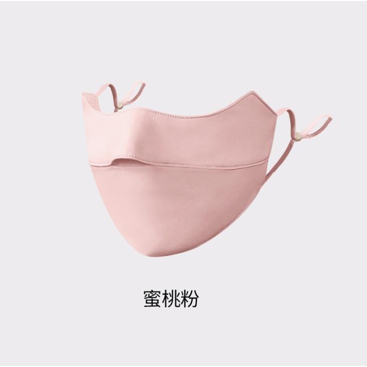 現貨 冰絲 防曬 口罩 冰絲面罩 防紫外線口罩 遮陽口罩 冰絲防曬面罩 透氣男女薄款面罩 遮陽防晒 R31 透氣 舒適-細節圖7