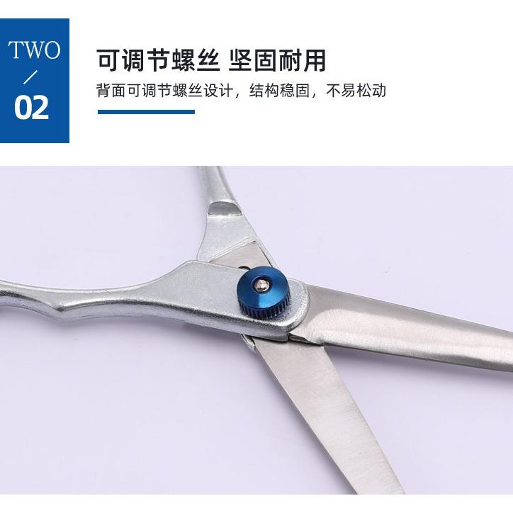 現貨 美髮剪刀 打薄剪 理髮 兒童剪髮 瀏海神器 層次剪 不鏽鋼美髮工具剪刀組 剪瀏海必備神器-細節圖4