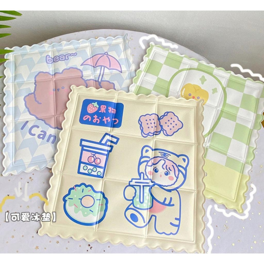 現貨 涼感座墊 涼感 椅墊 寵物涼感墊 涼爽冰絲坐墊 椅墊 汽車 辦公室 車用墊 涼感椅墊 戶外墊 座墊 夏日涼墊-細節圖3