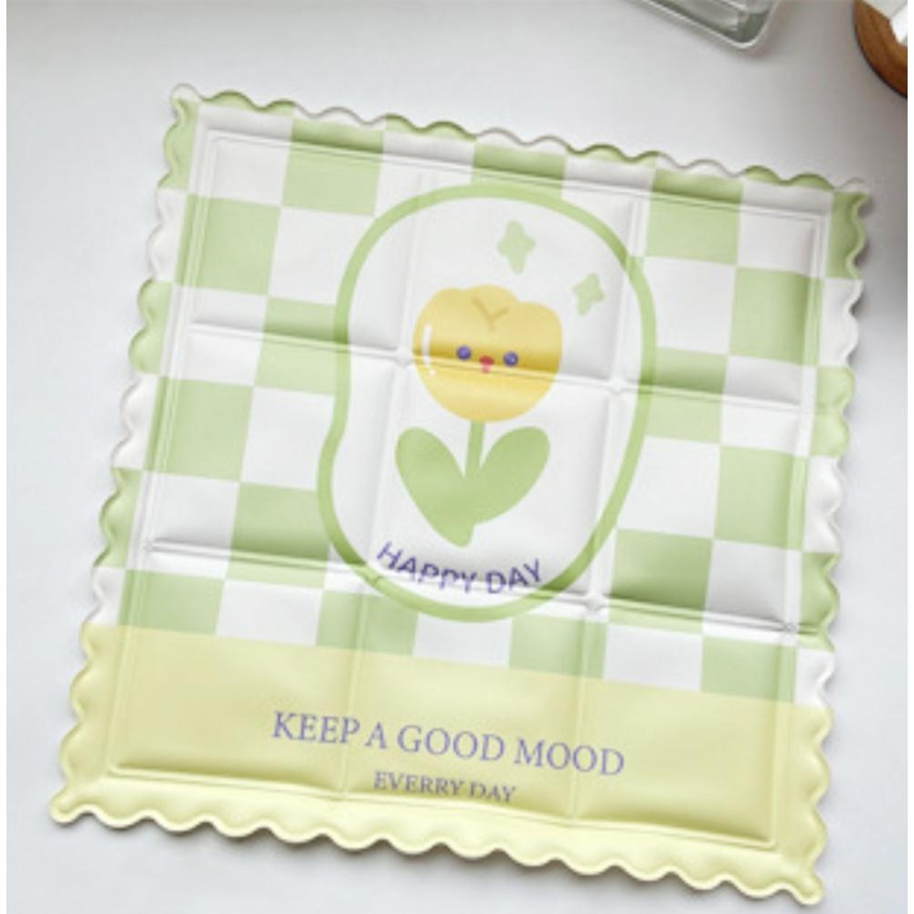 現貨 涼感座墊 涼感 椅墊 寵物涼感墊 涼爽冰絲坐墊 椅墊 汽車 辦公室 車用墊 涼感椅墊 戶外墊 座墊 夏日涼墊-細節圖7