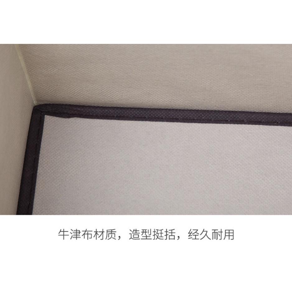 台灣現貨 布藝摺疊收納箱 收納 收納箱 可折疊 收納盒 摺疊收納箱 儲物箱 衣物收納箱-細節圖8