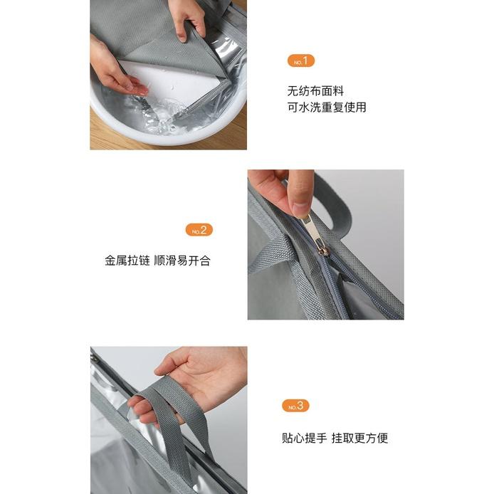 透明包包防塵袋 包包收納袋 防水袋 PVC透明 包包保護袋 收納掛袋 防灰塵-細節圖6
