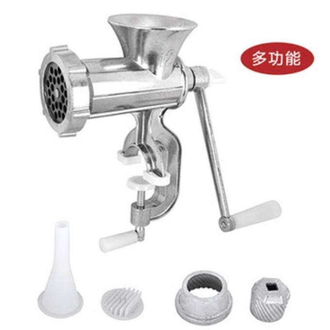 現貨 絞肉機 灌腸機 手動絞肉機 攪拌機 打肉機 料理機 切菜機 碎肉機 攪碎機 多功能攪辣椒絞餡機 灌腸神器 料理機-細節圖2