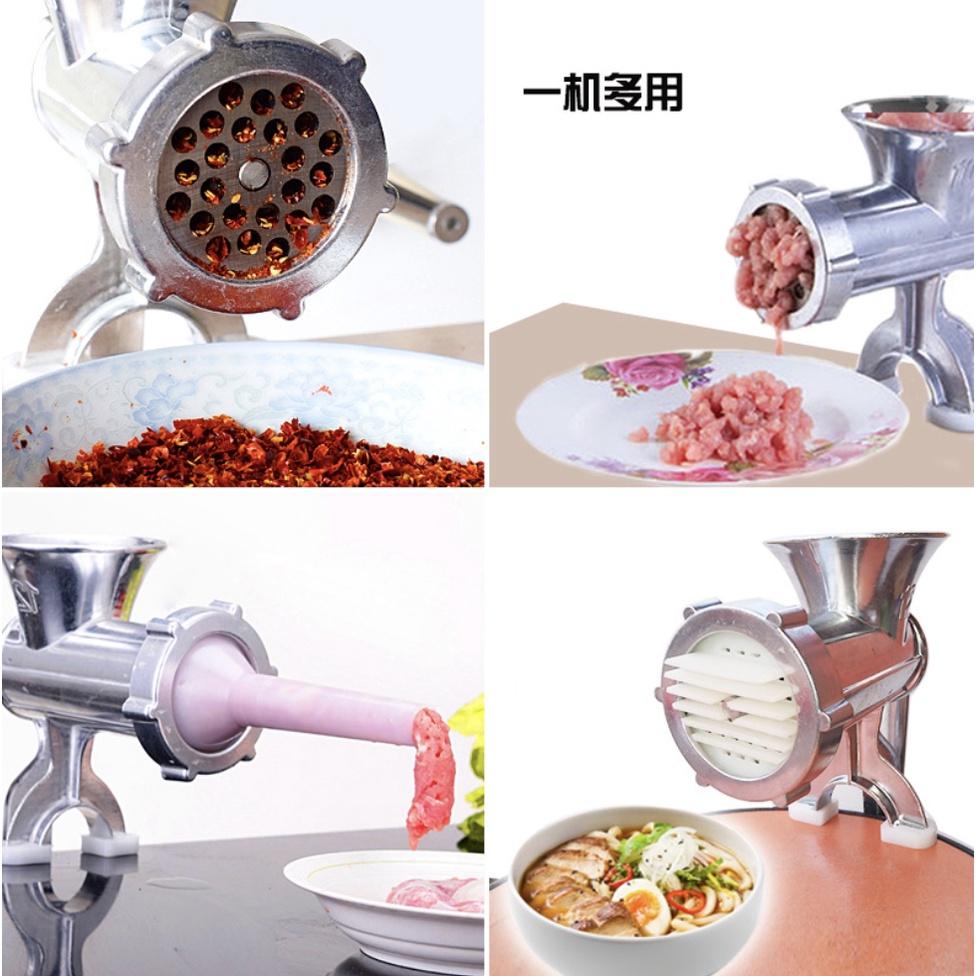 現貨 絞肉機 灌腸機 手動絞肉機 攪拌機 打肉機 料理機 切菜機 碎肉機 攪碎機 多功能攪辣椒絞餡機 灌腸神器 料理機-細節圖4