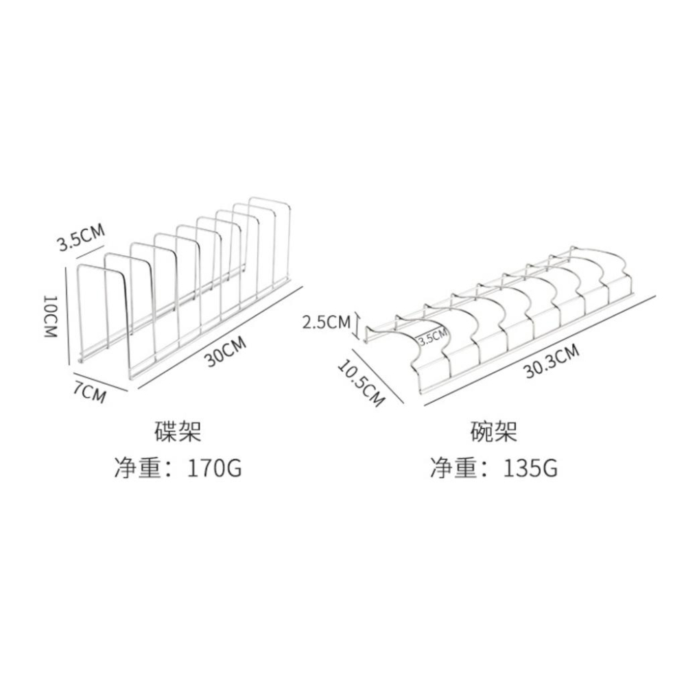 現貨 廚房收納 碗盤置物架 碗架 盤子 置物架-細節圖4