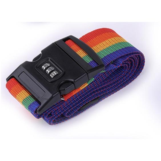 一字行李束帶 十字行李帶 行李固定帶 密碼鎖行李帶 一字行李束帶 十字行李綁帶 行李箱綁帶 捆綁帶 無密碼可調式束帶-細節圖7