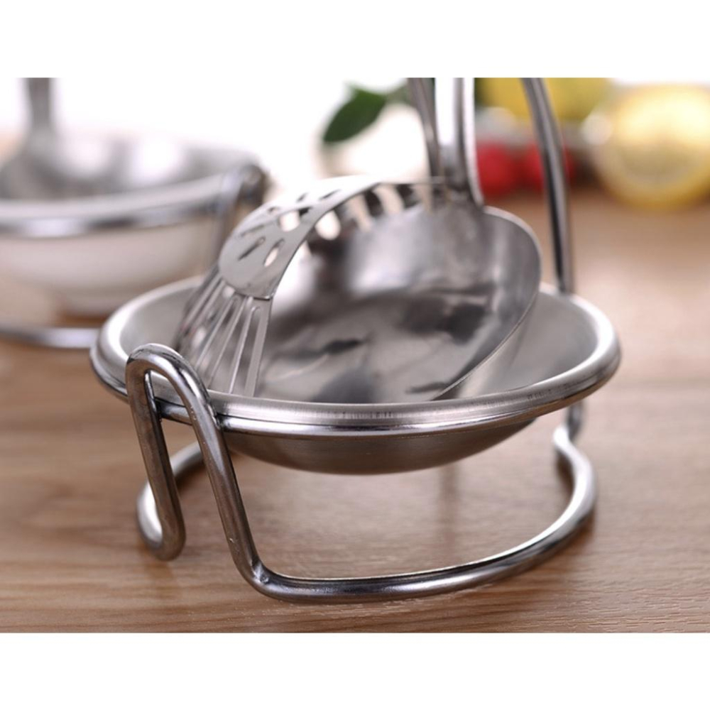 現貨 不鏽鋼 湯勺架 天鵝造型 造型湯勺架 廚房小物 餐具 湯匙 叉子 湯匙架 不鏽鋼湯匙架 火鍋置杓架 廚房收納-細節圖2