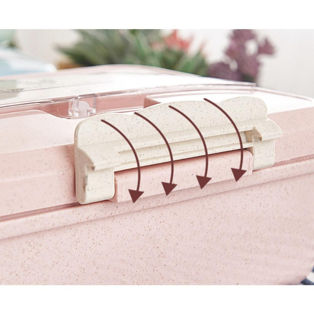 現貨 小麥 保溫飯盒 學生 午餐盒 三格 日式便當盒 可微波 保鮮盒 餐盒 便當盒 三格便當盒-細節圖2