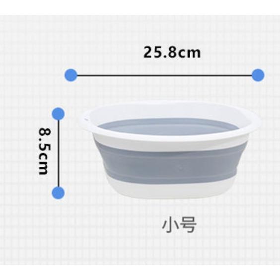 現貨 折疊臉盆 摺疊臉盆 洗衣盆 折疊盆 折疊水盆 伸縮臉盆 伸縮水盆 折疊澡盆嬰兒 臉盆 洗臉盆 大尺寸-細節圖5
