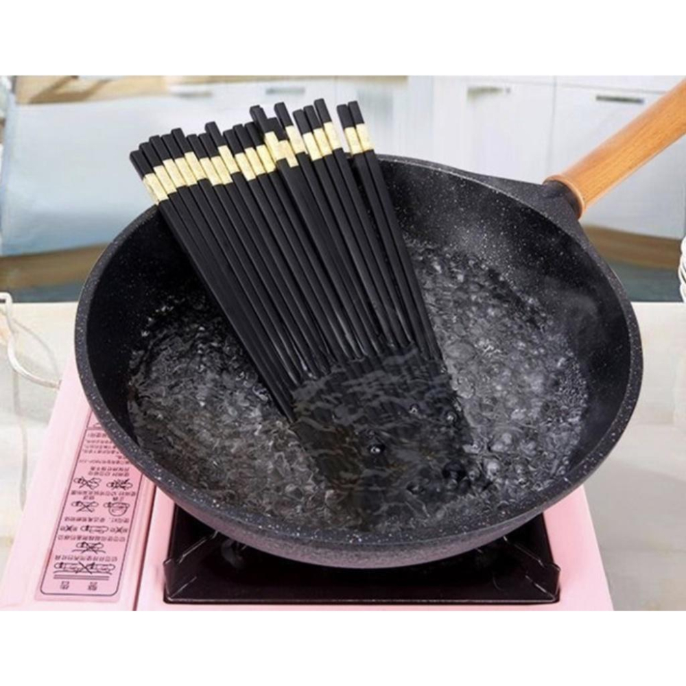 現貨 合金筷 日式合金筷 耐熱 不腐蝕 可高溫清洗 高檔餐廳用筷子 筷子-細節圖3