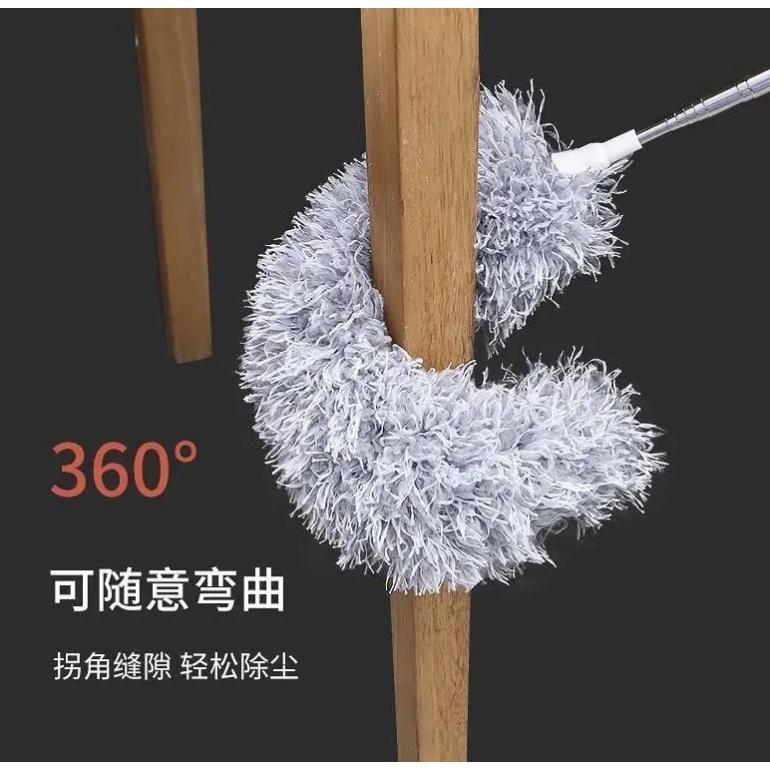 現貨 伸縮除毛撢 雞毛撢子 清潔刷 清潔撢 天花板清潔刷 車刷 高腳毛刷 除塵撢 清潔-細節圖2