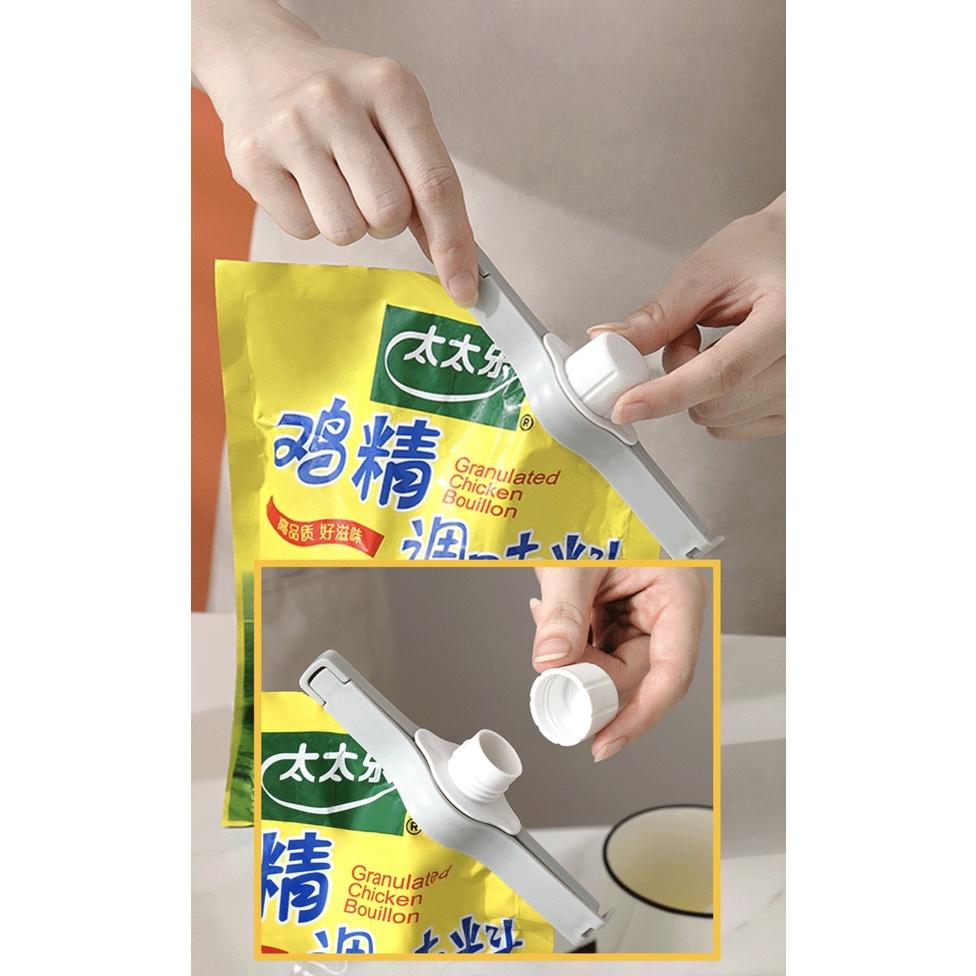 現貨 密封夾 出料嘴封口夾 食品封口夾 出料嘴 零食出料嘴 密封夾 防漏防潮 保鮮封口 零食夾 保鮮夾 食品夾 封口夾-細節圖5