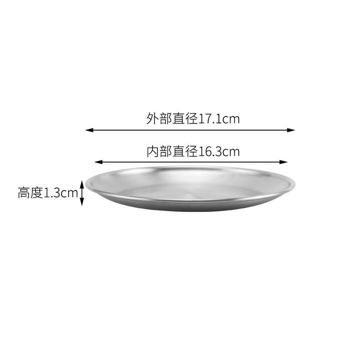 現貨 sus304 不鏽鋼 盤子 鐵盤 餐具 廚房 不鏽鋼盤-細節圖6