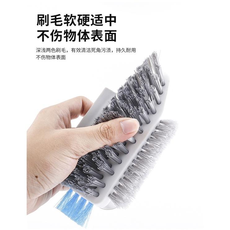 現貨 邊角刷 浴室刷 清潔刷 溝槽刷 窗台刷 刷子 細縫刷 縫隙清潔刷 邊角去污刷 邊邊角角刷 隙縫刷 角落刷-細節圖4