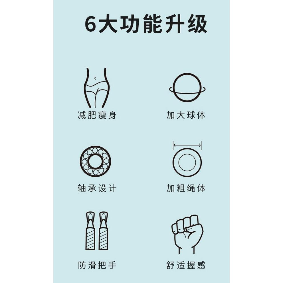 現貨 無繩球跳繩 重力無線繩 負重球跳繩70mm EVA材質大球 加重矽膠球 泡沫無繩球 配件無線球 兒童跳繩 無繩球-細節圖3