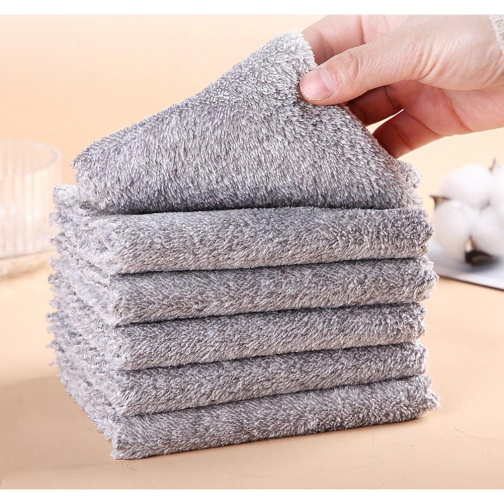 現貨 去油抹布 去油洗碗布 日式竹炭纖維抹布 不沾油不掉毛抹布 吸水抹布 纖維抹布 廚房抹布 擦拭布 吸水巾-細節圖3