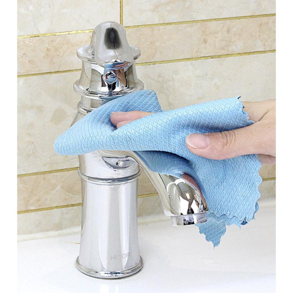 現貨 魚鱗紋抹布 魚鱗格抹布 抹布 擦拭巾 洗碗布 洗碗巾 清潔布 擦手巾 珊瑚絨抹布 抹布-細節圖2