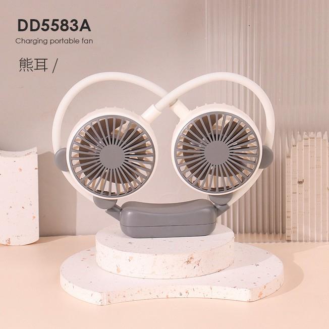 現貨 掛脖風扇 掛脖空調扇 懶人無葉風扇 無葉不纏髮 頸掛式 便攜式 三擋 充電 隨身攜帶 掛脖小風扇 降溫神器 小風扇-細節圖3
