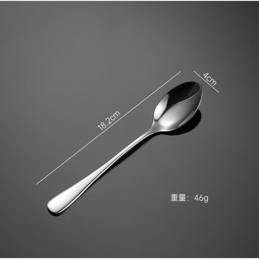 現貨 不鏽鋼餐具 食用級材質 鏡面拋光 多款式 叉子 餐叉 茶叉 水果叉 茶匙 沙拉叉 湯勺 湯匙-細節圖4