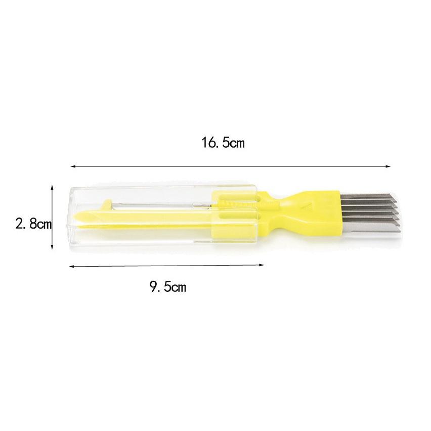 多功能不鏽鋼切絲器 蔥絲 薑絲 刨刀 多功能 廚房小物 方便 三合一 切菜 削皮-細節圖7