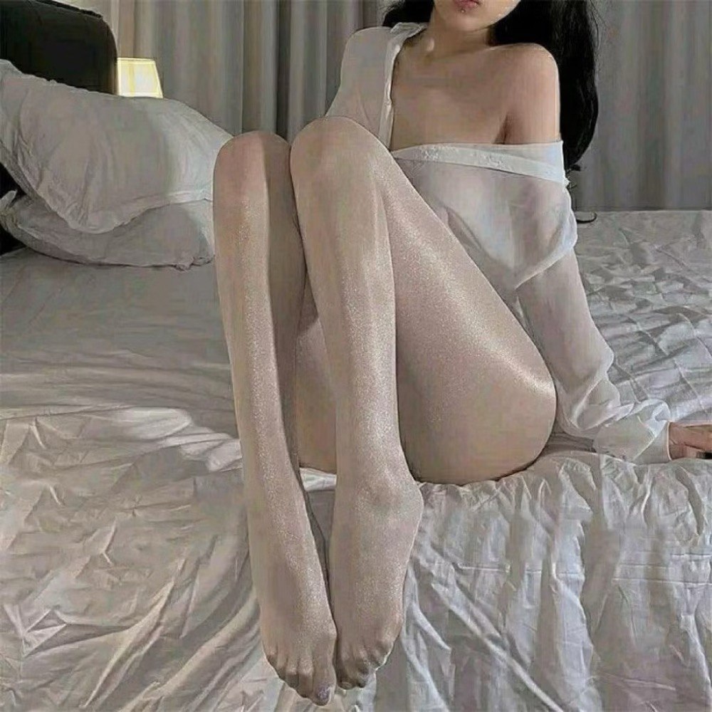 ❤️蜜斯妮❤️ Misni訂製品/舞台亮襪/情欲性感 /觸感絲滑 /超亮 /棉底 /淺膚色 /保證A級品 /台灣製造-細節圖5