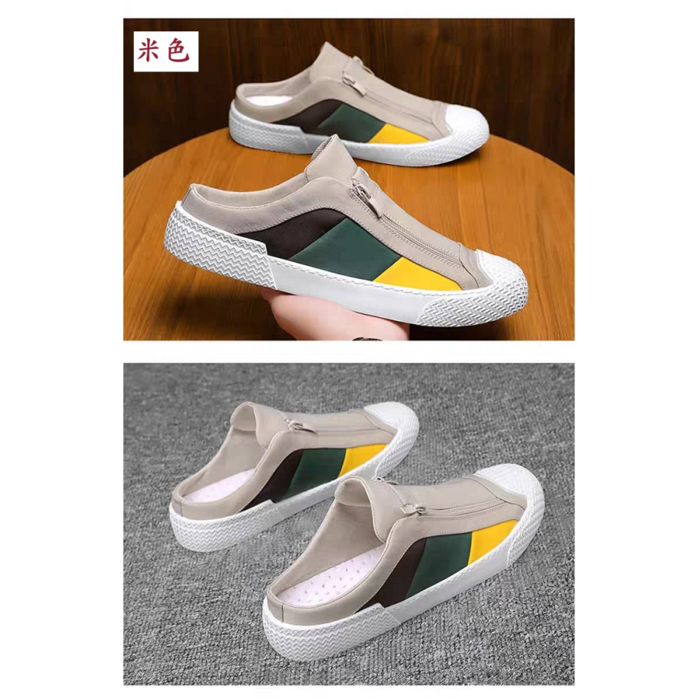 一腳蹬 穆勒鞋 半拖板鞋 3色-細節圖6