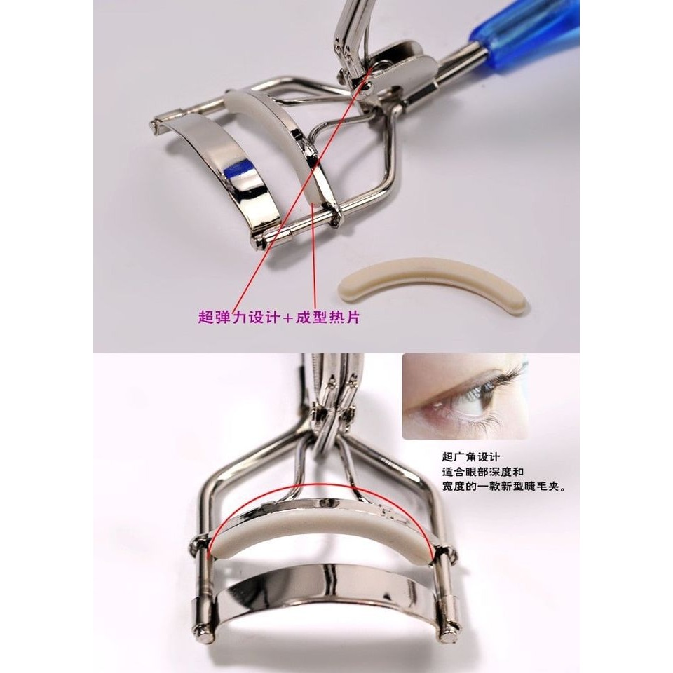 便攜式 捲翹睫毛夾 顏色隨機-細節圖4