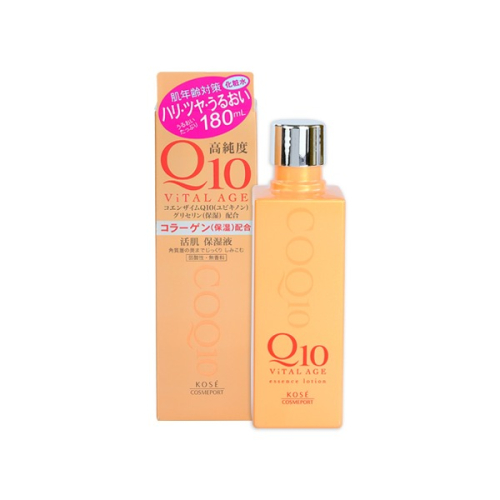 【KOSE 高絲】Q10 緊緻活膚化妝水 180ml