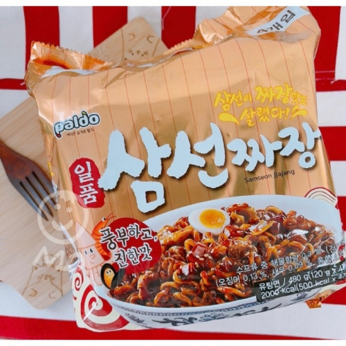 【paldo 八道】三鮮炸醬麵 4包/袋
