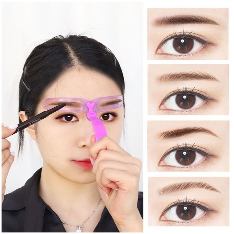 8合1 可手持可頭戴 懶人眉卡 畫眉輔助器-細節圖2