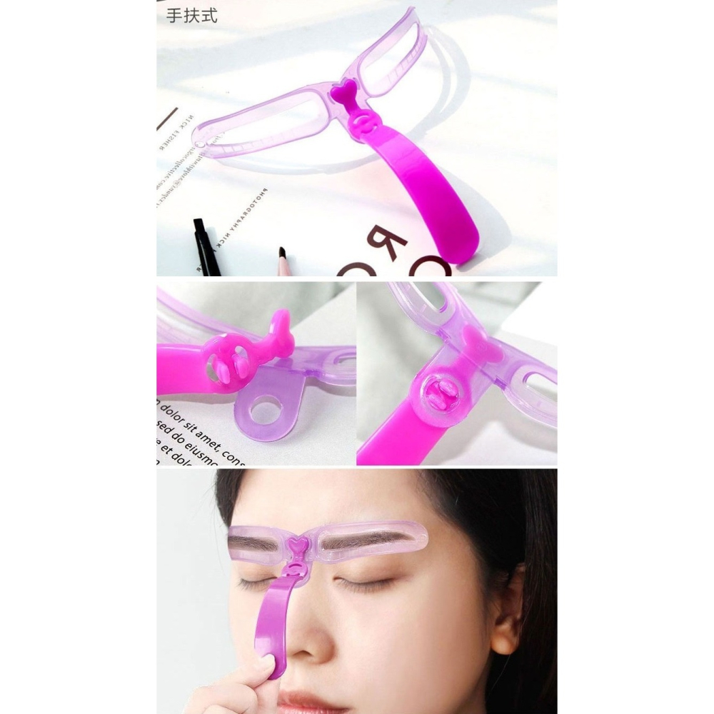8合1 可手持可頭戴 懶人眉卡 畫眉輔助器-細節圖5