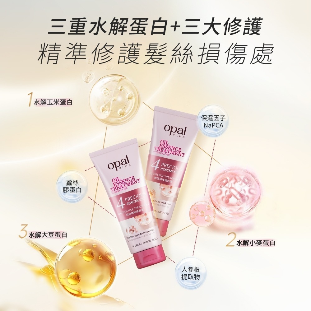 【Opal 澳寶】一分鐘護髮焗油 plus 400ml-細節圖4