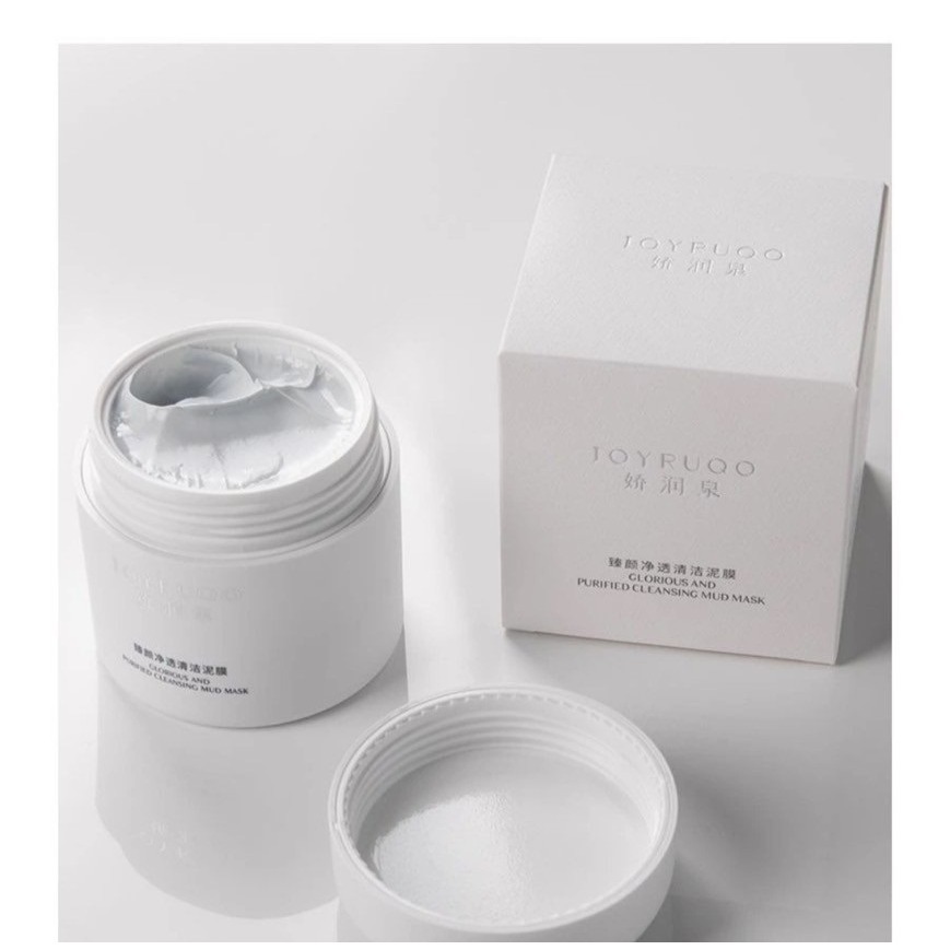 【JOYRUQO 嬌潤泉】深層清潔泥膜 100g-細節圖4