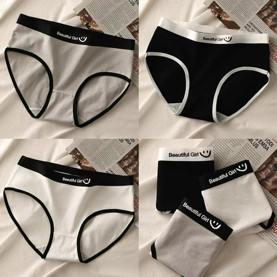 運動風 雙層底檔 中腰微笑內褲 3件/組-細節圖5