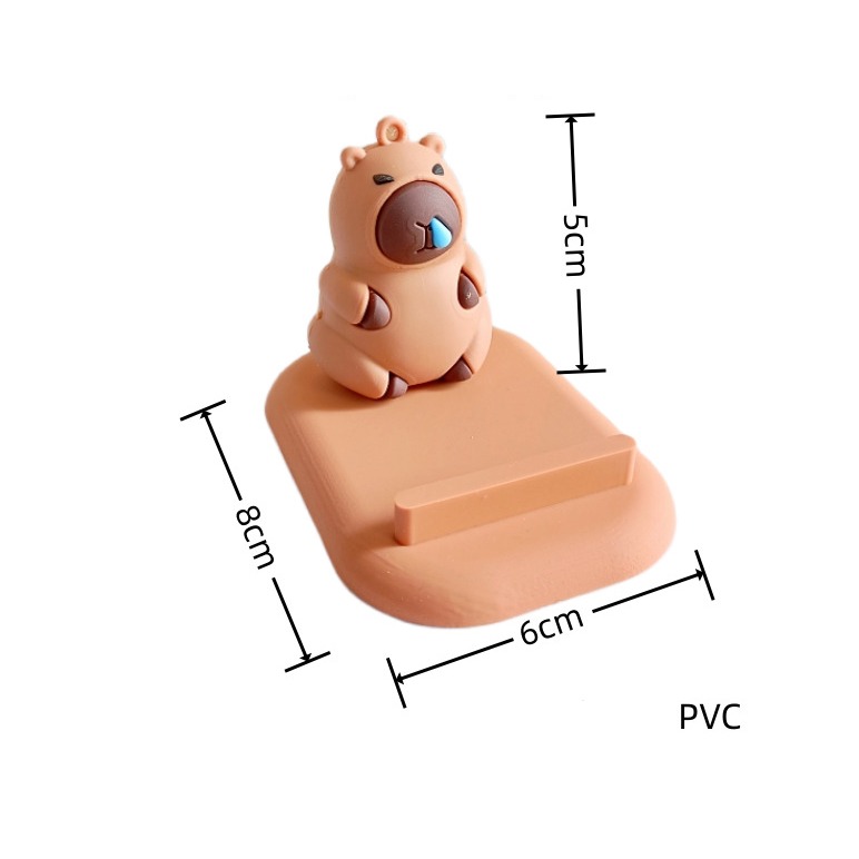 可愛水豚君 卡皮巴拉 手機支架 7款-細節圖7