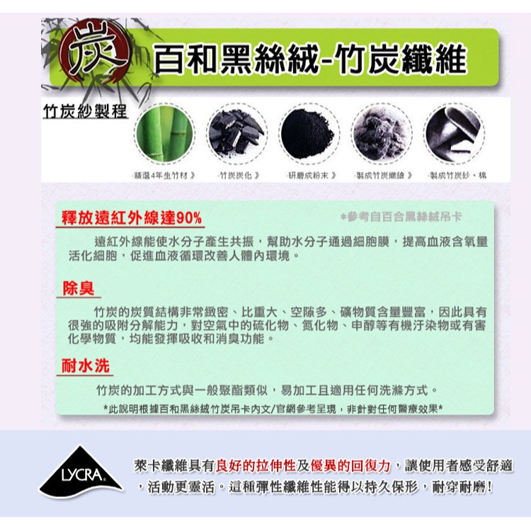 360D 萊卡奈米竹炭護膝 壓力加壓護膝 運動護具 一雙-細節圖4