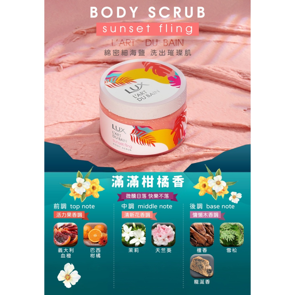 【LUX 麗仕】微醺赤霞磨砂膏 350g-細節圖2