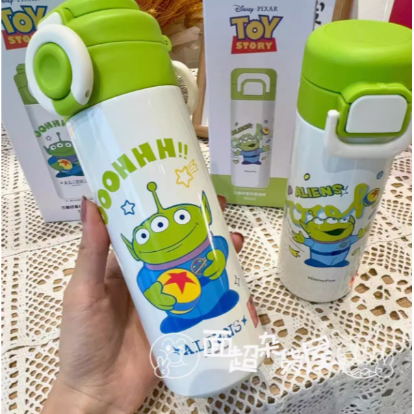 萌趣卡通 316不鏽鋼 雙扣保溫杯 6款-細節圖4