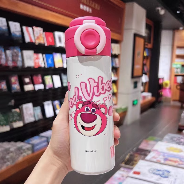 萌趣卡通 316不鏽鋼 雙扣保溫杯 6款-細節圖5